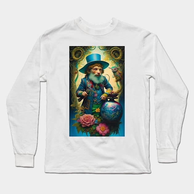 fantasy floral imagination #6 Long Sleeve T-Shirt by ShopSunday